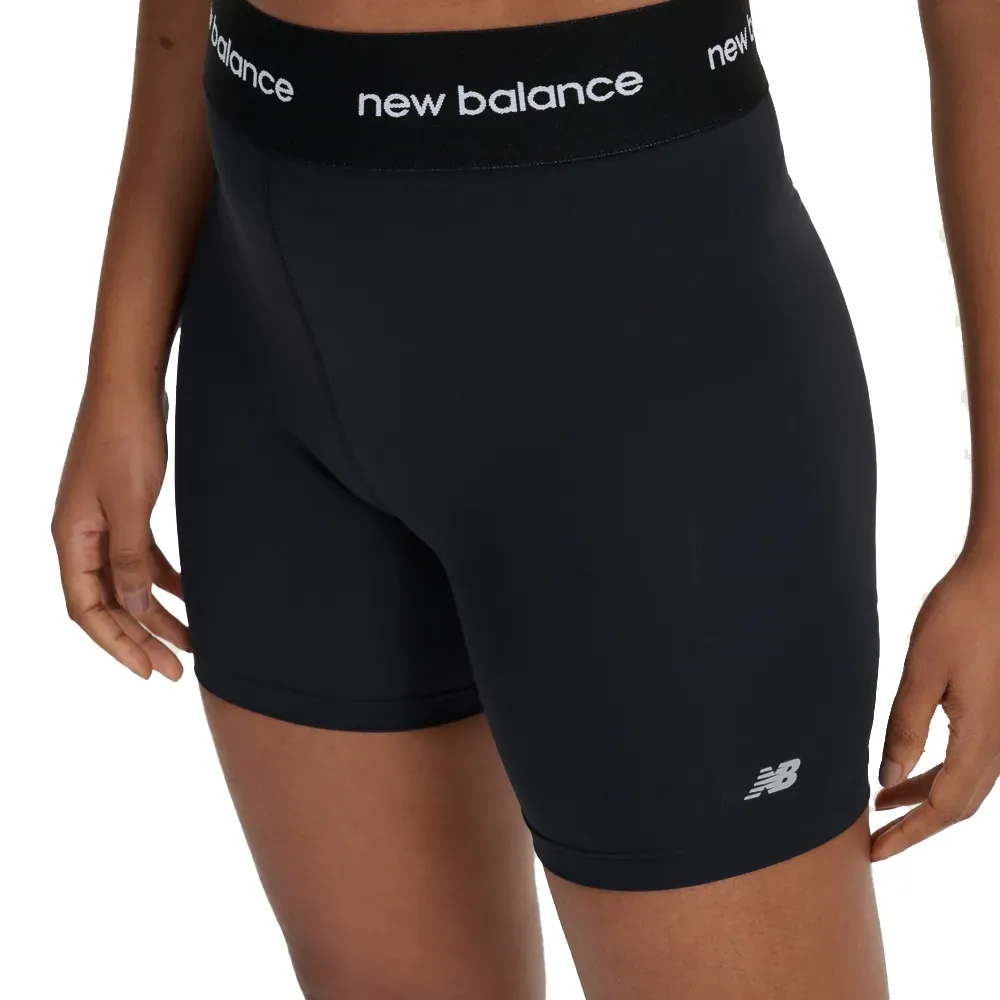 New Balance Bermuda WS51182B-BK F SPORT ESSENTIALS Preto Poliester -2-